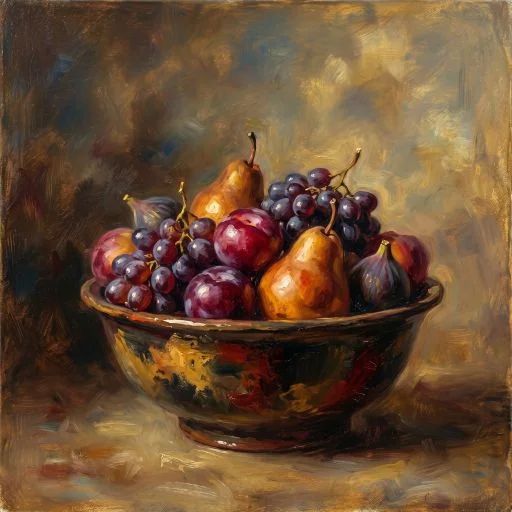 Bowl of Fruit Still Life