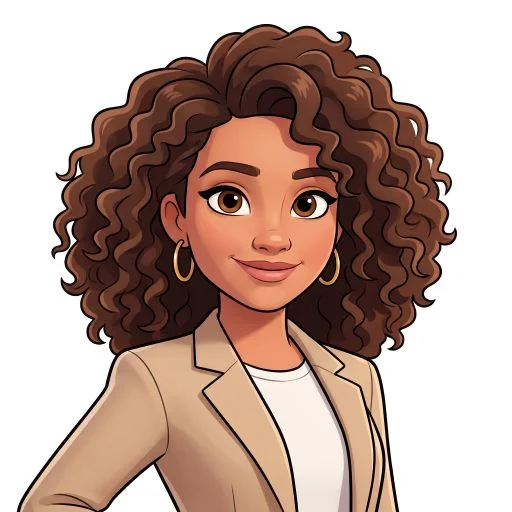 Young woman wearing beige blazer